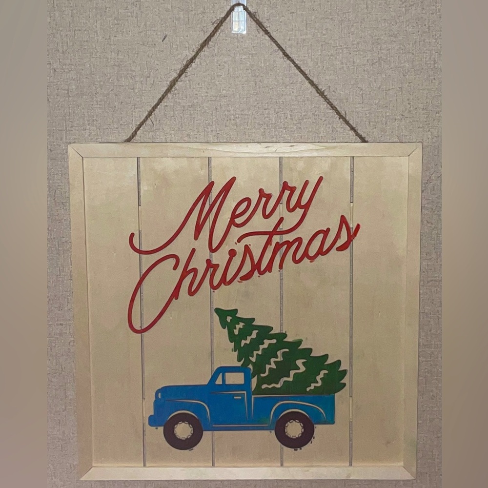 Christmas sign